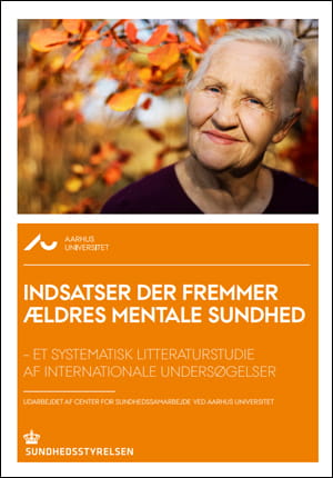 Indsatser Der Fremmer ældres Mentale Sundhed - Sundhedsstyrelsen