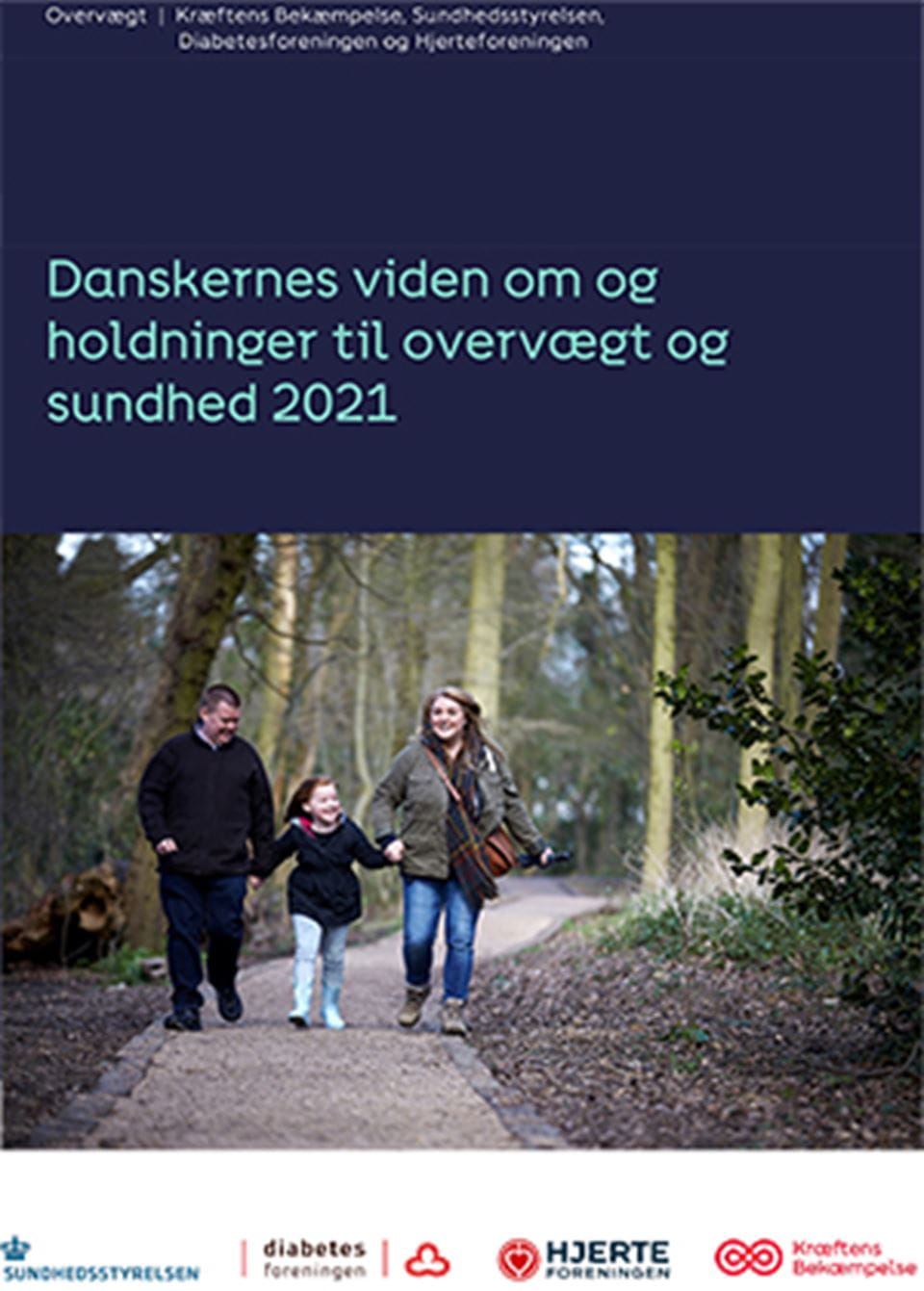 Danskernes viden om og  holdninger til overvægt og sundhed 2021