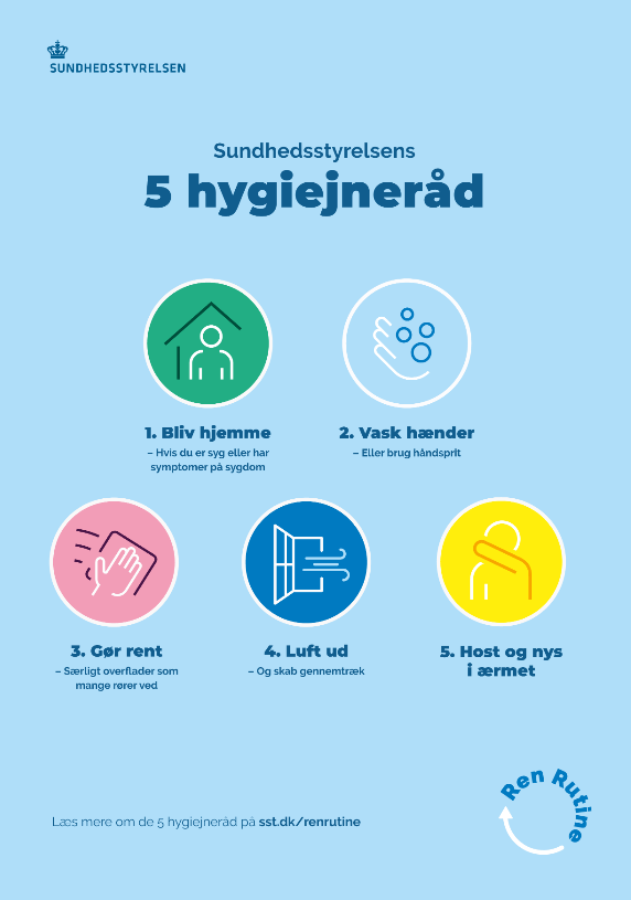 Covid-19: Forebyg Smitte - Sundhedsstyrelsen