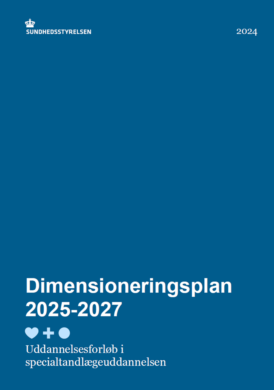 Dimensioneringsplan 2025-2027 | Uddannelsesforløb i specialtandlægeuddannelsen