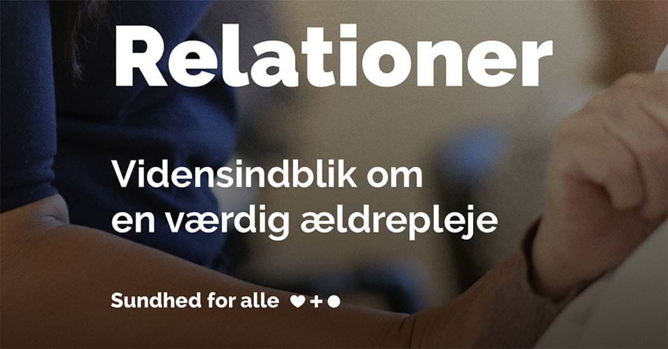 Forside vidensindblik om relationer